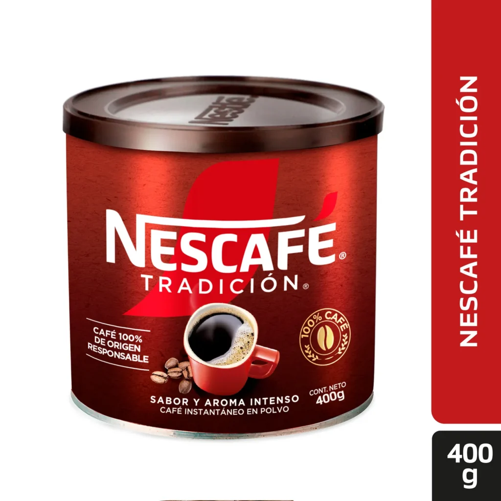 CAFE INSTANTANEO 400GR TRADICION NESCAFE