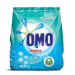 DETERGENTE MULTIACION POLVO 400 GR OMO MATIC