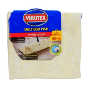 TRAPERO DOBLE C/OJAL 50X50CM VIRUTEX