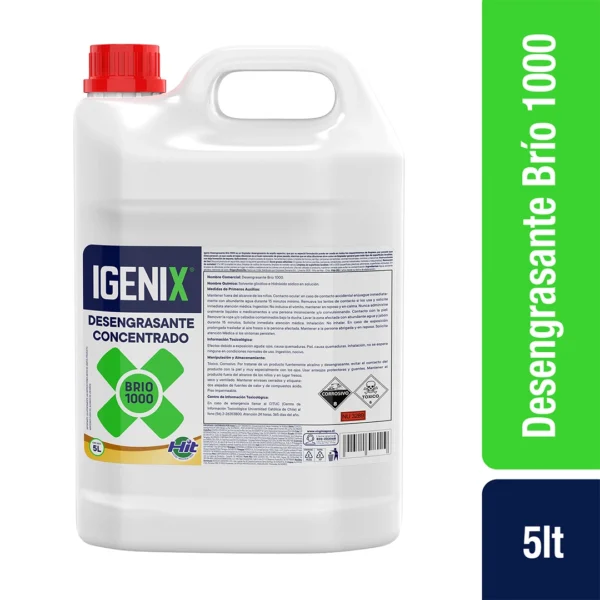 DESENGRASANTE 5LT BRIO-1000 VIRGINIA