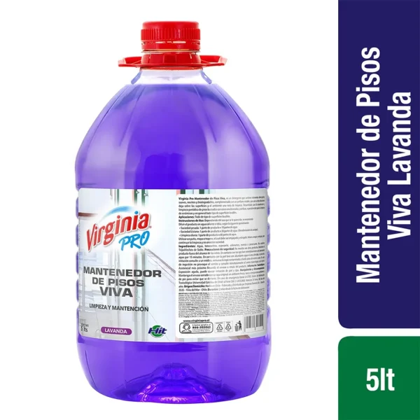 MANTENEDOR PISO VIVA 5LT LAVANDA VIRGINIA