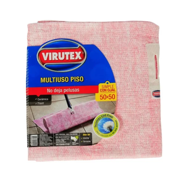 TRAPERO SIMPLE C/OJAL 50X50CM ALG AMAR VIRUTEX