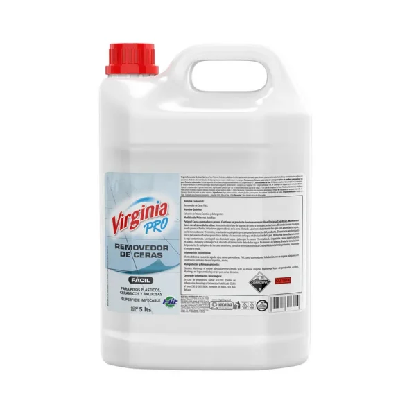REMOVEDOR DE CERA 5LT VIRGINIA