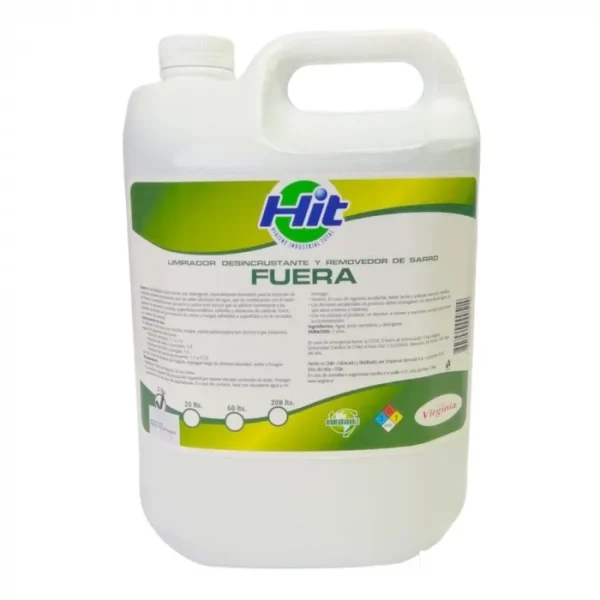 LIMPIADOR DESINCRUSTANTE 5LT FUERA VIRGINIA