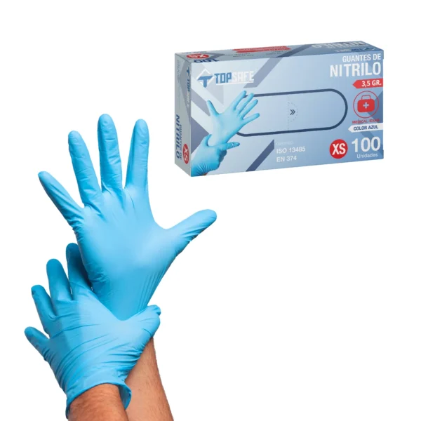 GUANTE NITRILO XS 100UN