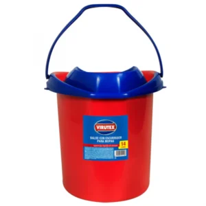 BALDE CON ESCURRIDOR 14 LT VIRUTEX
