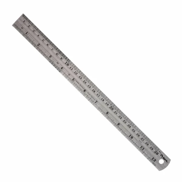REGLA METLICA 30 CM