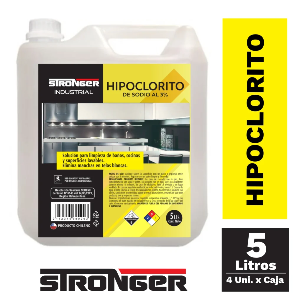 HIPOCLORITO 5LT