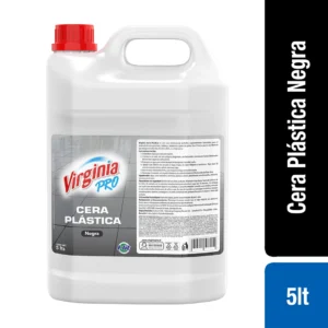 CERA PLASTICA NEGRA 5LT VIRGINIA