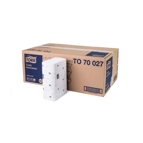 TOALLA INTERFOLIADA DOBLE HOJA TORK 200U